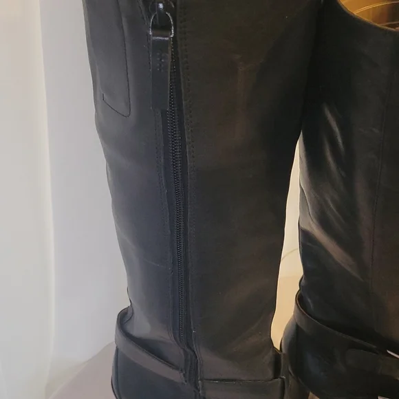 NINE WEST Skylight Knee High Leather boots Size 8M - Picture 4 of 8